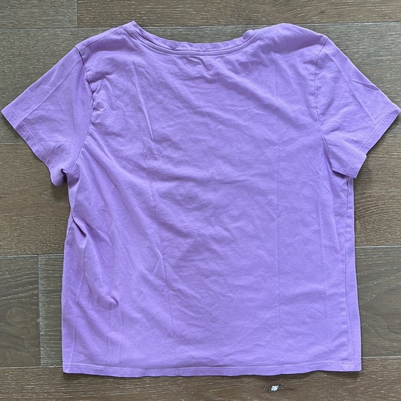 Victoria’s Secret Purple Cotton Pajama Top | M - Picture 3 of 6